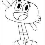 Gumball Coloriage Nouveau Amazing World Gumball Coloring Pages To Print Printable