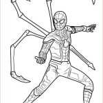 Coloriage Avengers Infinity War Élégant Iron Spider In Infinity War Coloring Page Free Printable