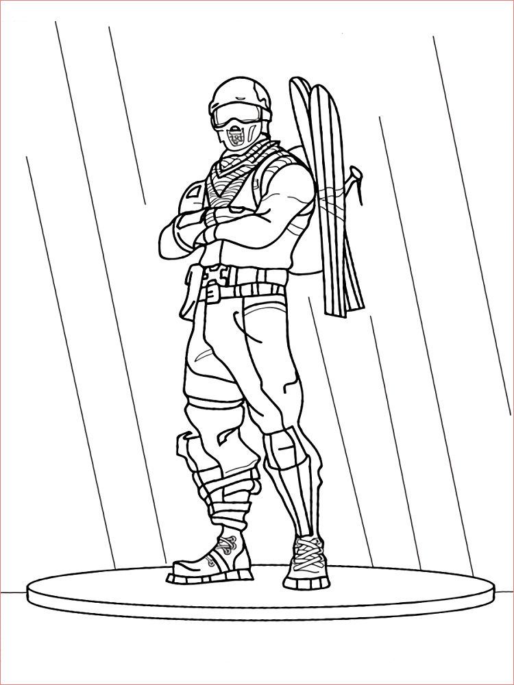 Coloriage Fornite Nice Free Fortnite Game Coloring Pages