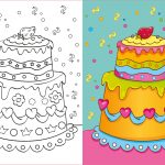 Coloriage Gateau D'anniversaire Luxe Coloriage à Imprimer Un Gâteau D Anniversaire