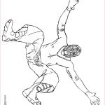 Coloriage Wwe Luxe Wrestler Rey Mysterio Coloring Pages Hellokids