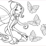 Fee Coloriage Nice Winx To Color For Kids Winx Kids Coloring Pages