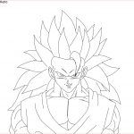 Coloriage Black Goku Luxe Nuovo Goku Super Saiyan 3 Disegni Da Colorare