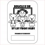 Coloriage Boucle D'or Et Les Trois Ours Inspiration Fichier Boucle D Or Et Les 3 Ours