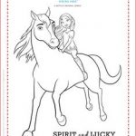 Coloriage Cheval Spirit Frais Spirit Riding Free Spirit And Lucky Coloring Page