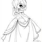 Coloriage Manga Fille Kawaii Inspiration Dessin Princesse Disney Manga