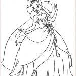 Princesses Coloriage Luxe Tiana Coloring Pages At Getcolorings