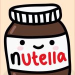 Coloriage Kawaii Nutella Nice Nutella Swag Pinterest