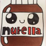 Coloriage Kawaii Nutella Unique Dessin A Colorier Kawaii Nutella