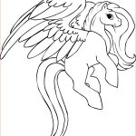 Coloriage Pégase Élégant Pegasus Coloring Pages Kidsuki