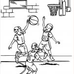 Coloriage Basketball Luxe Coloriage De Basketball à Imprimer Pour Enfants