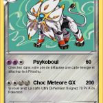 Coloriage Carte Pokemon Gx Inspiration Pokémon Solgaleo Gx 8 8 Psykoboul Ma Carte Pokémon