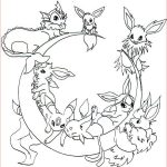 Coloriage Pokemon Evoli Et Ses Évolutions Génial Evoli Family Lineart By Nato Roze On Deviantart