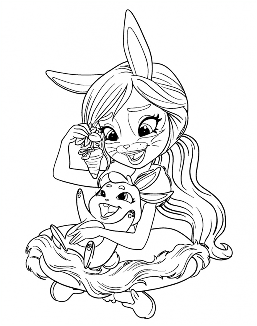 Enchantimals Coloriage Nice Enchantimals New Coloring Pages
