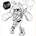 Splatoon Coloriage Nice Splatoon Coloring Pages For Pinterest