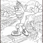 Coloriage Crash Bandicoot Meilleur De Crash Bandicoot 23 Ausmalbilder Für Kinder Malvorlagen