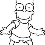 Coloriage De Simpson Luxe Coloriage Bart Simpson à Imprimer Sur Coloriages Fo