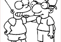 Coloriage De Simpson Nouveau the Simpsons Coloring Pages Free for Kids