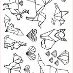 Coloriage Origami Nouveau Coloriages Origami Gratuits à Imprimer Pour Les Enfants