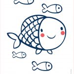 Coloriage Poissons Maternelle Inspiration Coloriage Poisson D Avril Maternelle – Maduya