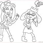 Splatoon 2 Coloriage Frais Splatoon Coloring Pages Splatoon 2 Pearl And Marina Sketch