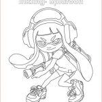 Splatoon 2 Coloriage Unique Splatoon 2 Marina Drawing Process With Free Coloring Page