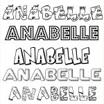 Coloriage Annabelle Élégant Coloriage Du Prénom Anabelle à Imprimer Ou Télécharger