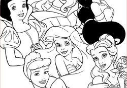 Coloriage Disney Princesses Frais Coloriage Les Princesses Disney à Imprimer Et Colorier