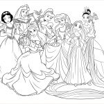 Coloriage Disney Princesses Inspiration Coloriage204 Coloriage Princesses Disney à Imprimer