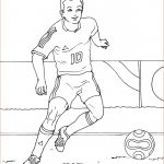 Coloriage Joueur De Foot Mbappé Inspiration Coloriage Joueur De Foot D Un Match à Imprimer