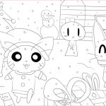 Coloriage Pikachu Noel Meilleur De Coloriage Kawaii Noel Unique Image Dessin De Noel Kawaii