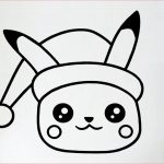 Coloriage Pikachu Noel Meilleur De Meilleur Pour Pikachu Dessin De Noel Kawaii Cuandono