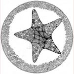 Étoile De Mer Coloriage Frais Art Therapy Coloring Page Sea Starfish 10