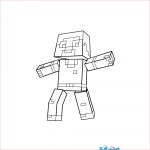 Coloriage Hello Neighbor Frais Man Coloring Page From Minecraft Video Game More Video