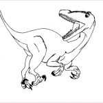 Coloriage Indoraptor Élégant Velociraptor Coloring Page Sketch Coloring Page