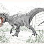 Coloriage Indoraptor Génial Dibujos Para Colorear De Jurassic World Indominus Rex