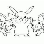 Coloriage Picachu Meilleur De 36 Dessins De Coloriage Pikachu à Imprimer