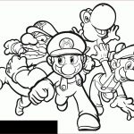 Coloriage Pixel Mario Élégant Coloriage De Mario A Imprimer – Gratuit Coloriage