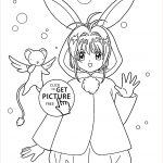 Coloriage Sakura Élégant Sakura Anime Coloring Pages For Kids Printable Free